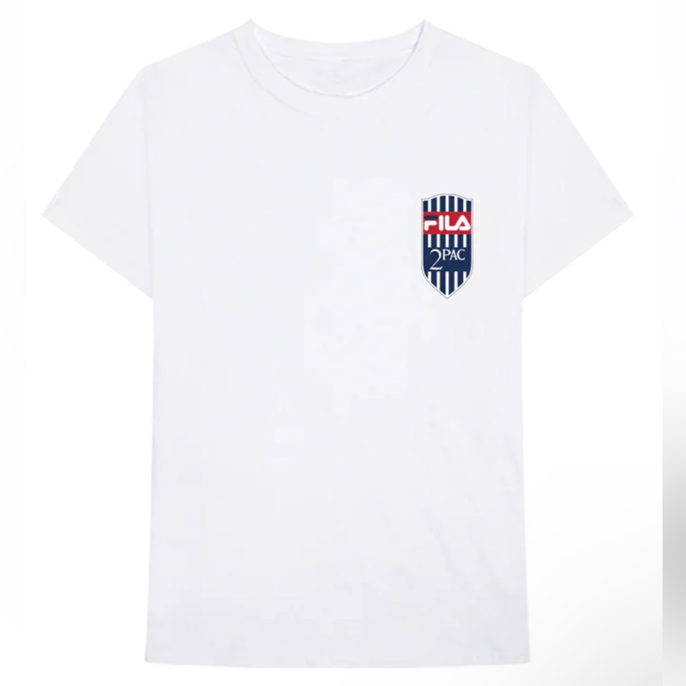 ✌🏼New! 2PAC X FILA WMWIF T-shirt men S